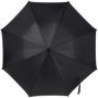 Esernyő, fényvisszaverő szegéllyel, fekete