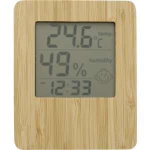 Bambusz időjárás állomás, bambusz (hőmérő)