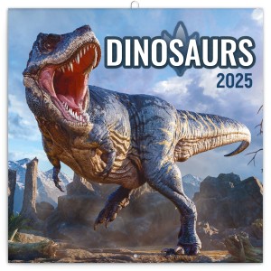 Lemeznapt�r Dinosaurs 2027, 30 � 30 cm