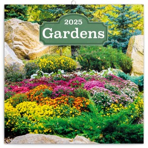 Lemeznapt�r Gardens 2027, 30 � 30 cm