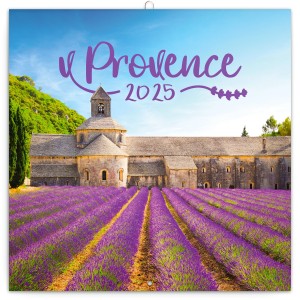 Lemeznapt�r Provence 2027, 30 � 30 cm