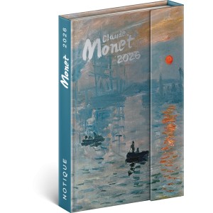 M�gnessel z�r�d� agenda Claude Monet 2027, 11 � 16 cm
