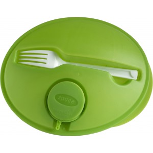 Salátástál, zöld (műanyag konyhafelszerelés)