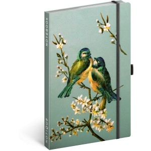 Notesz Birds by Kate�ina Winterov�, dotted, 13 � 21 cm