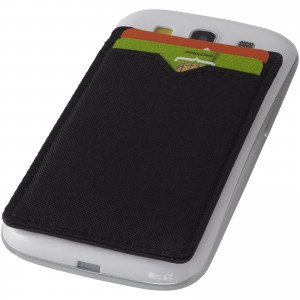 Dual RFID kártyatartó telefonra, fekete (pénztárca)