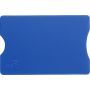 Kártyatartó RFID védelemmel, műanyag, kék
