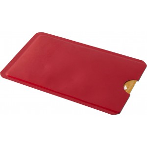Kártyatartó RFID védelemmel, piros (pénztárca)