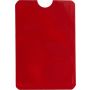 Kártyatartó RFID védelemmel, piros