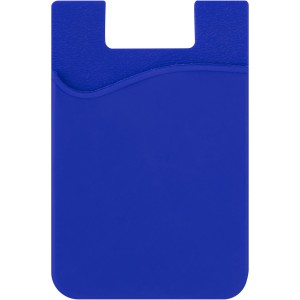 Slim szilikon kártyatartó, kék (pénztárca)