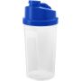 Műanyag protein shaker, kék