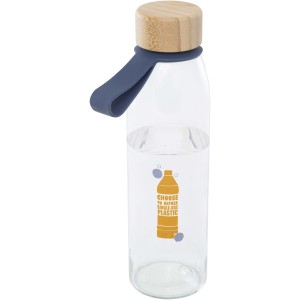 Porto üveg vizespalack, 500 ml, tengerkék (vizespalack)