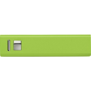 Powerbank 2600mAh, vilgoszld (powerbank)