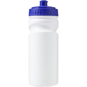 Kulacs, 500 ml, újrahasznosítható műanyag, kék (sportkulacs)