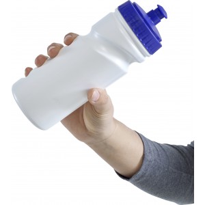 Kulacs, 500 ml, újrahasznosítható műanyag, kék (sportkulacs)