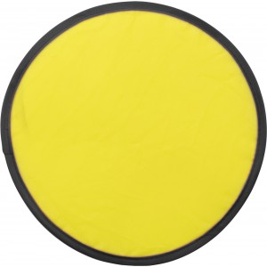 Összehajtható frizbi+tasak, sárga (sportszer)