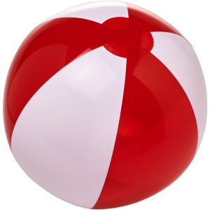 Bondi strandlabda, fehér/piros (strandfelszerelés)