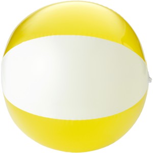 Bondi strandlabda, sárga/fehér (strandfelszerelés)