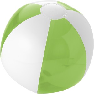 Bondi strandlabda, zöld/fehér (strandfelszerelés)