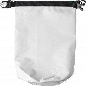 Vízálló táska, fehér (strandfelszerelés)
