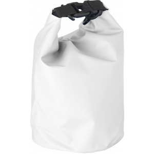 Vízálló táska, fehér (strandfelszerelés)