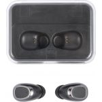 Vezeték nélküli fülhallgató és powerbank, 2000 mAh, fekete (8445-01)