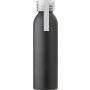 Alumínium palack, 650 ml, fekete/fehér