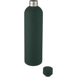Spring réz-vákuumos palack, 1l, zöld (vizespalack)