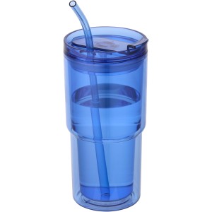 Archer duplafal� m�anyag poh�r, 480 ml, k�k