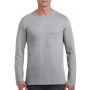 Gildan SoftStyle frfi hosszujj pl, RS Sport Grey