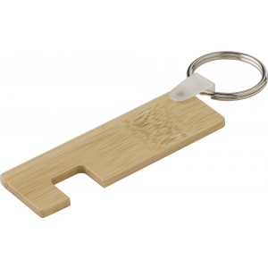 Bambusz kulcstart/telefontart, barna (rasztali felszerels)