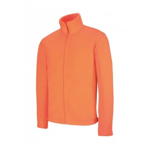 Kariban Falco cipz�ras mikropol�r pul�ver, Fluorescent Orange
