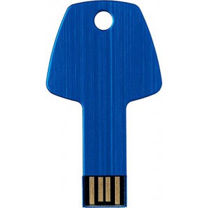 Kulcs pendrive, sötétkék (raktári) (pendrive)