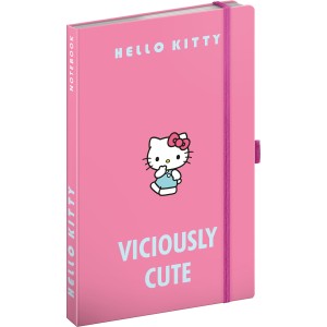 Notesz Hello Kitty, lined, 13 x 21 cm