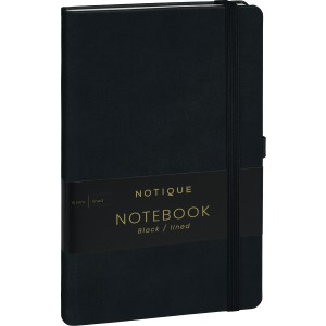 Notesz Vivella  Black, lined, 13  21 cm (naptr)