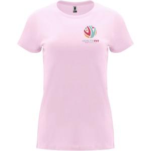 Roly Capri ni pamutpl, Light pink (T-shirt, pl, 90-100% pamut)