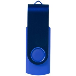 Rotate Metalic pendrive, középkék (raktári) (pendrive)
