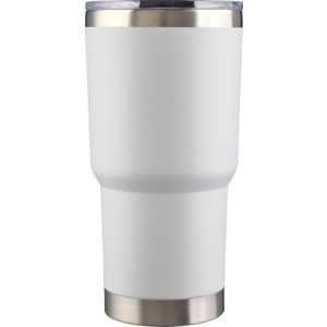 Rozsdamentes acl duplafal pohr, 590 ml, fehr
