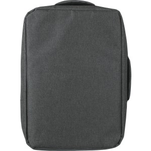 rPET poliszter laptophtizsk, szrke (irattska, laptoptska)