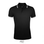 Sols Pasadena frfi pikpl, Black/White (SO00577BL/WH)