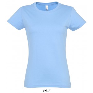 Sols Imperial ni pl, Sky Blue (T-shirt, pl, 90-100% pamut)
