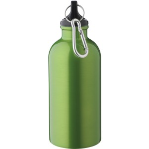 Újraacél kulacs, 400 ml, világoszöld (vizespalack)