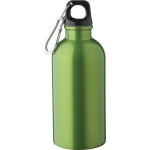 Újraacél kulacs, 400 ml, világoszöld (vizespalack)