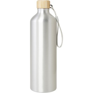 Malpeza alumnium vizes palack, 1000 ml, ezst (vizespalack)